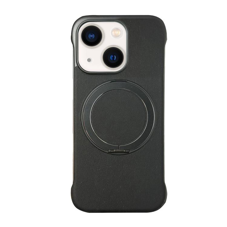 Custodia per telefono senza cornice in similpelle con supporto MagSafe., For iPhone 14 Plus, For iPhone 14, For iPhone 14 Pro