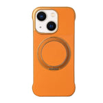Custodia per telefono senza cornice in similpelle con supporto MagSafe., For iPhone 14 Plus, For iPhone 14, For iPhone 14 Pro