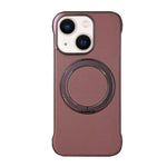 Custodia per telefono senza cornice in similpelle con supporto MagSafe., For iPhone 14 Plus, For iPhone 14, For iPhone 14 Pro