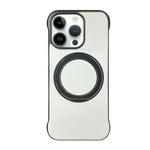 Custodia per telefono senza cornice in similpelle con supporto MagSafe., For iPhone 14 Pro Max, For iPhone 13 Pro Max, For iPhone 13 Pro