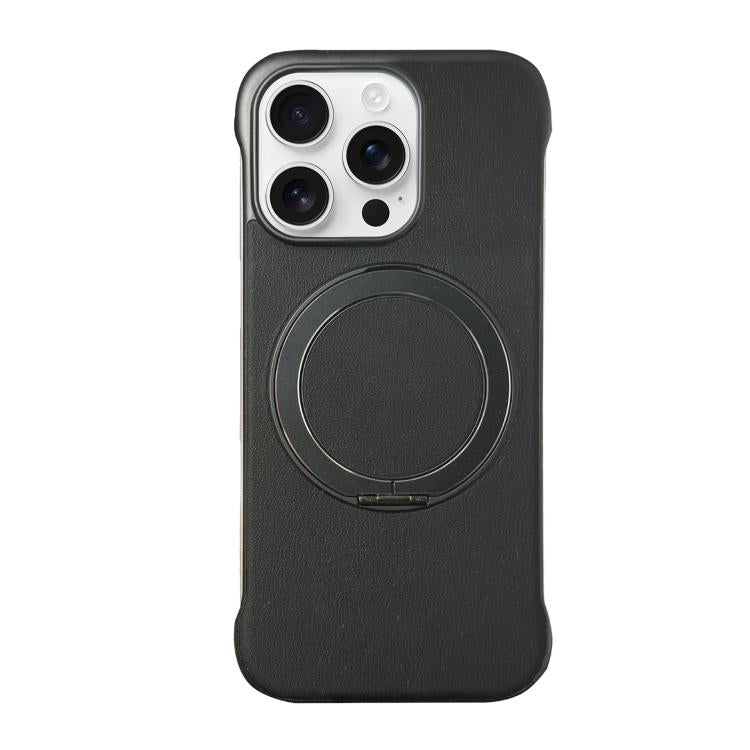 Custodia per telefono senza cornice in similpelle con supporto MagSafe., For iPhone Air, For iPhone 16 Pro Max, For iPhone 16 Pro