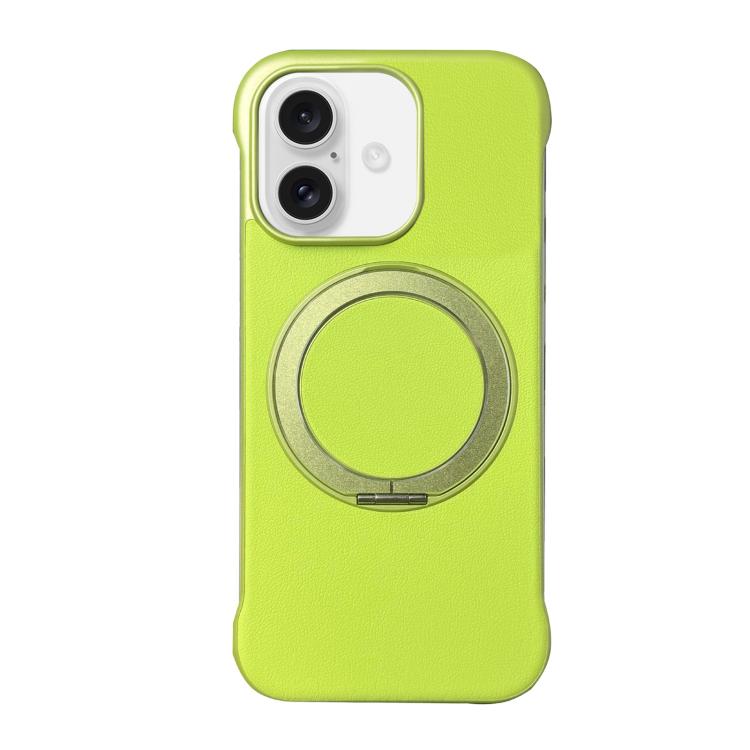 Custodia per telefono senza cornice in similpelle con supporto MagSafe., For iPhone 17 Pro Max, For iPhone 17 Pro, For iPhone 17