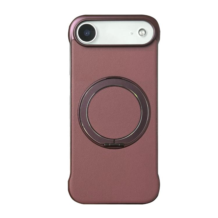 Custodia per telefono senza cornice in similpelle con supporto MagSafe., For iPhone Air, For iPhone 16 Pro Max, For iPhone 16 Pro