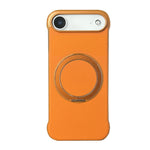 Custodia per telefono senza cornice in similpelle con supporto MagSafe., For iPhone Air, For iPhone 16 Pro Max, For iPhone 16 Pro