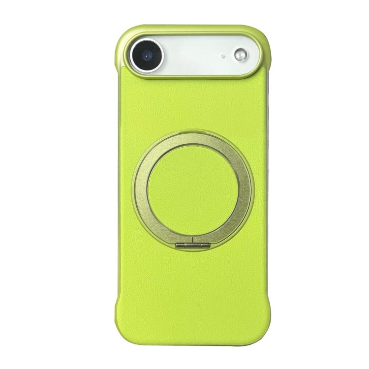 Custodia per telefono senza cornice in similpelle con supporto MagSafe., For iPhone Air, For iPhone 16 Pro Max, For iPhone 16 Pro