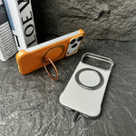 Custodia per telefono senza cornice in similpelle con supporto MagSafe., For iPhone 12 Pro, For iPhone 11 Pro Max, For iPhone 11