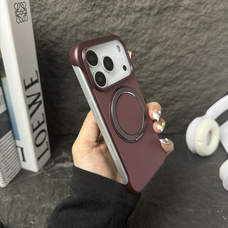 Custodia per telefono senza cornice in similpelle con supporto MagSafe., For iPhone 14 Plus, For iPhone 14, For iPhone 14 Pro