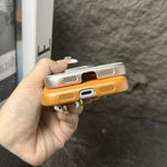 Custodia per telefono senza cornice in similpelle con supporto MagSafe., For iPhone 14 Pro Max, For iPhone 13 Pro Max, For iPhone 13 Pro