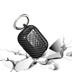 Cover protettiva per auricolari in TPU effetto fibra di carbonio, For AirPods Pro 3, For AirPods Pro 2