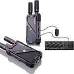 VRRIIS 082K Support USB Keyboard Mouse 400m Wireless HD KVM Extender Video Transmitter Receiver, US Plug, EU Plug, UK Plug, AU Plug