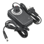 Adattatore di alimentazione regolabile 12V AC DC 3V - 12V 2A 24W Driver regolatore di tensione caricabatterie universale, US Plug, EU Plug