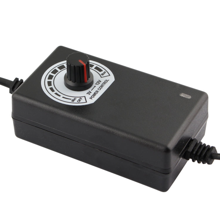 Adattatore di alimentazione regolabile 12V AC DC 3V - 12V 2A 24W Driver regolatore di tensione caricabatterie universale, US Plug, EU Plug