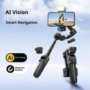 Stabilizzatore gimbal portatile M06 con tracciamento AI
