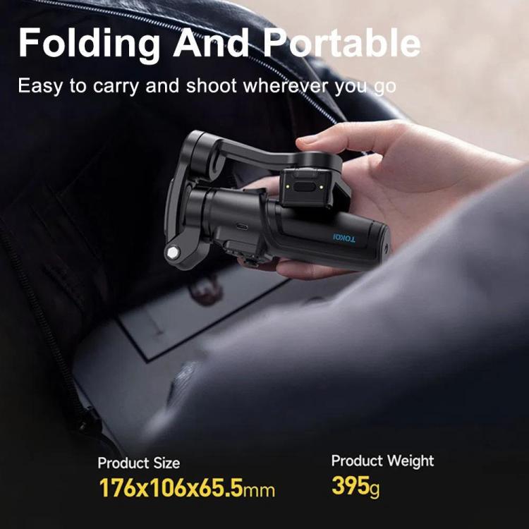Stabilizzatore gimbal portatile M06 con tracciamento AI