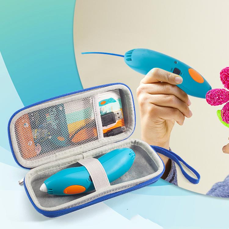 Borsa porta penna per stampa 3D 3Doodler Start+ Essentials 2024/2023 con maniglia e custodia portatile., For 3Doodler Start+ Essentials 2024 / 2023