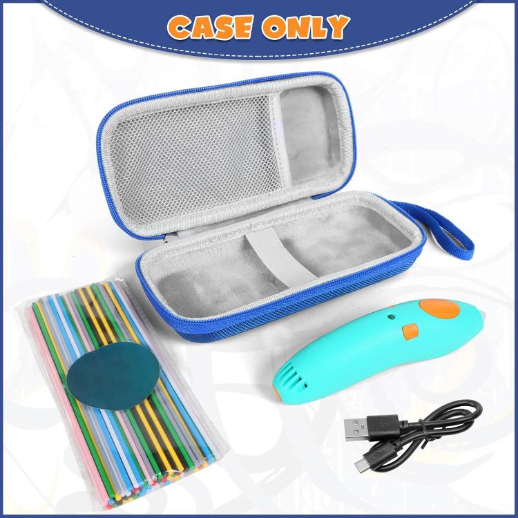 Borsa porta penna per stampa 3D 3Doodler Start+ Essentials 2024/2023 con maniglia e custodia portatile., For 3Doodler Start+ Essentials 2024 / 2023