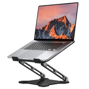NH-02B Supporto per notebook/PC pieghevole e regolabile in altezza per laptop da 10 a 15,6 pollici, NH-02B