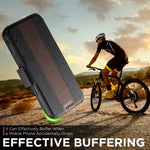 Custodia portafoglio magnetica in pelle vegana per iPhone 15 Pro