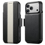 Custodia portafoglio magnetica in pelle vegana per iPhone 17 Pro