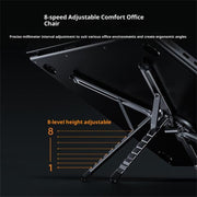 E05 Multi-Function Magnetic Aluminum Alloy Phone Holder Portable Desktop Stand for Tablet PC, E05
