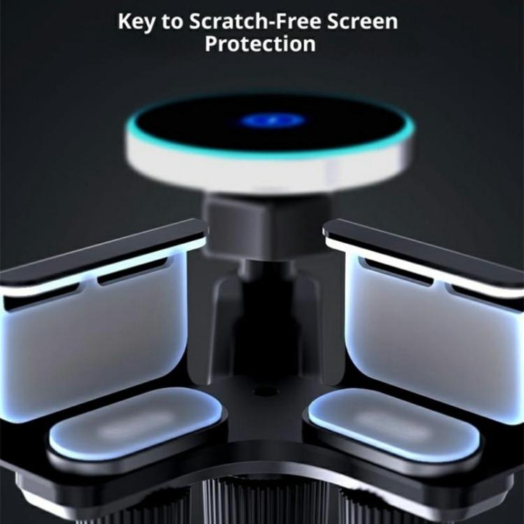 Supporto magnetico per telefono da auto con caricabatterie wireless P3 da 15 W