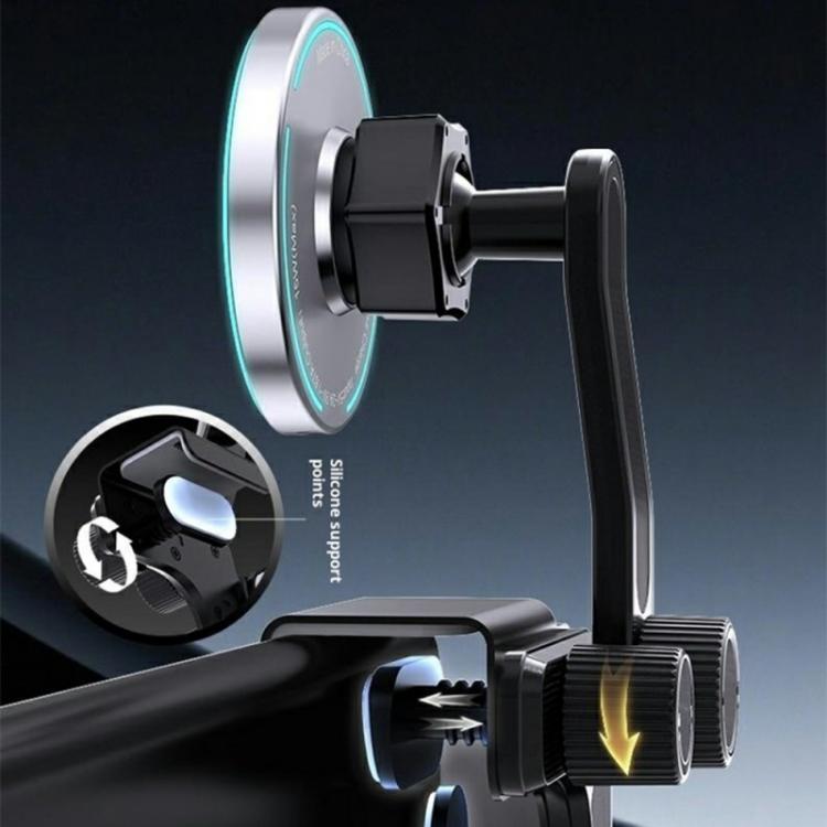 Supporto magnetico per telefono da auto con caricabatterie wireless P3 da 15 W