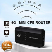 M10-LW With RJ45 Port WPS Function SIM Card Slot WIFI6 Portable 4G Router WiFi Hotspot American version, M10-LW