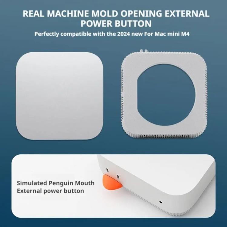 Supporto da scrivania per mini PC con base di raffreddamento, For Mac mini M4
