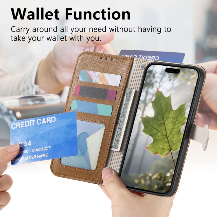 Portafoglio in pelle con cerniera e fibbia a foglia, custodia per telefono con cinturino, For Samsung Galaxy A50, For Samsung Galaxy A17, For Samsung Galaxy A07, For Samsung Galaxy A16