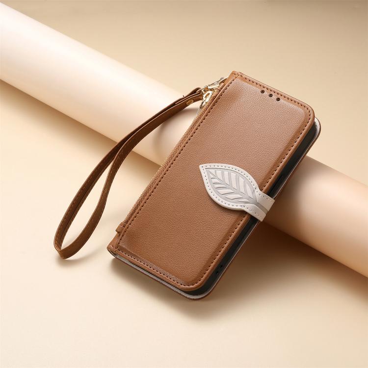 Portafoglio in pelle con cerniera e fibbia a foglia, custodia per telefono con cinturino, For Samsung Galaxy A52, For Samsung Galaxy A31, For Samsung Galaxy A71, For Samsung Galaxy A51