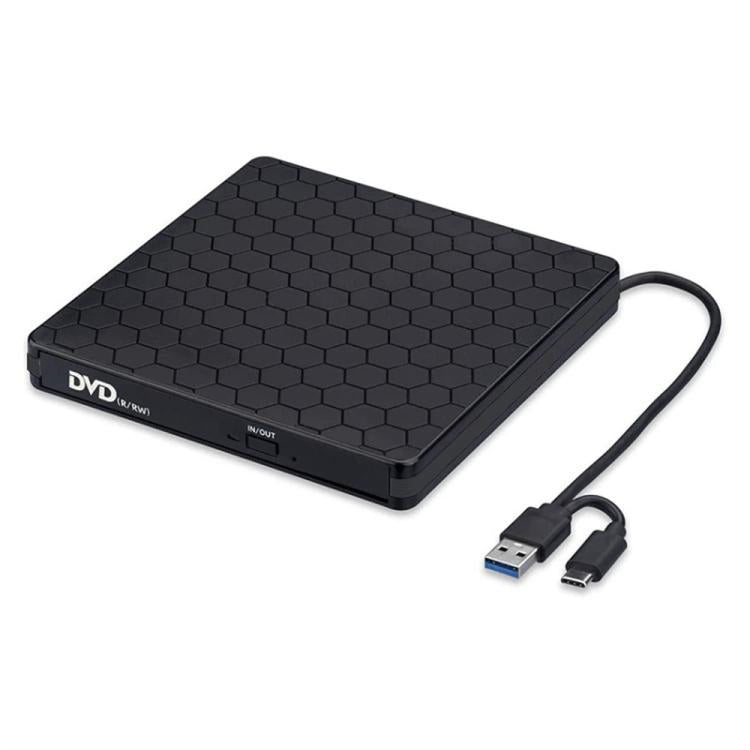 Unità DVD esterna BT686 USB 3.0 / Type-C, unità ottica portatile / masterizzatore CD per computer desktop/portatili, BT686