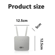 CP116-E Eurasian Edition SIM Card Slot Single Port 4G LTE Router CPE 300Mbps Wireless Router, US Plug, EU Plug, UK Plug