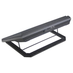 CP253 For Notebook Laptop Cooling Pad 3 Fans RGB Adjustable Height Cooling Stand, CP253