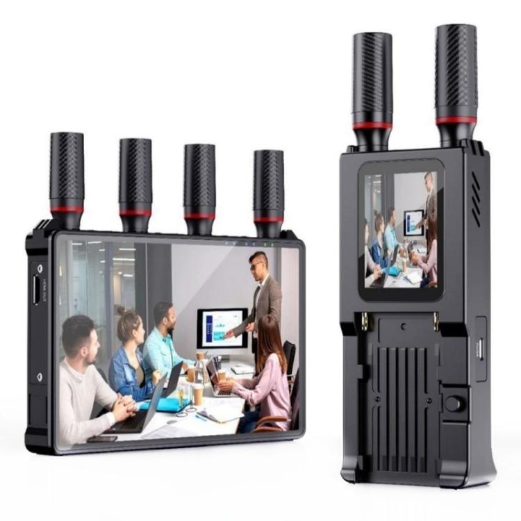 VRRIIS 085 P With LCD Display 1080P HD 400m Range Wireless Video Transmitter and Receiver Kit, US Plug, EU Plug, UK Plug, AU Plug
