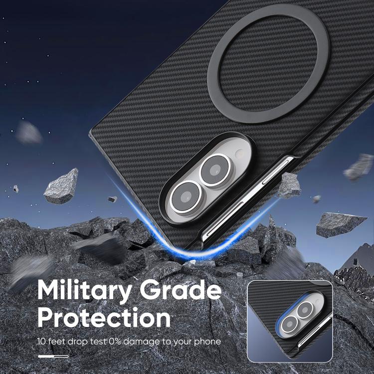 Custodia per telefono Kalebol in fibra di carbonio con MagSafe, For Galaxy Z Fold8 5G, For Galaxy Z Fold8 Ultra 5G, For Galaxy Z Flip8 5G, For Galaxy S26+ 5G