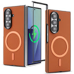 Custodia per telefono Kalebol in fibra di carbonio con MagSafe, For Galaxy Z Fold8 5G, For Galaxy Z Fold8 Ultra 5G, For Galaxy Z Flip8 5G, For Galaxy S26+ 5G