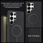 Custodia per telefono Kalebol in fibra di carbonio con MagSafe, For Galaxy S26 Ultra 5G, For Galaxy S26 5G, For Galaxy Z Fold7 5G, For Galaxy Z Flip7 5G