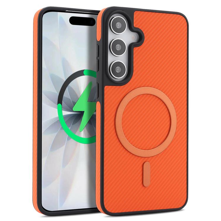 Custodia per telefono Kalebol in fibra di carbonio con MagSafe, For Galaxy Z Fold8 5G, For Galaxy Z Fold8 Ultra 5G, For Galaxy Z Flip8 5G, For Galaxy S26+ 5G
