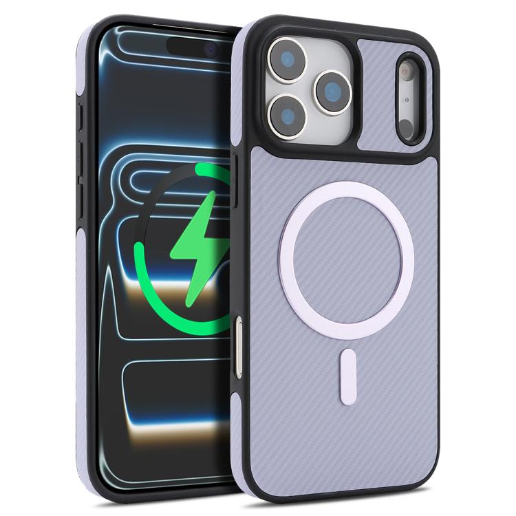 Custodia per telefono Kalebol in fibra di carbonio con MagSafe, For iPhone 18 Pro, For iPhone 18 Pro Max, For iPhone 17 Pro Max, For iPhone 17 Pro