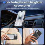 Custodia per telefono Kalebol in fibra di carbonio con MagSafe, For iPhone 17, For iPhone Air, For iPhone 16 Pro Max, For iPhone 16 Pro