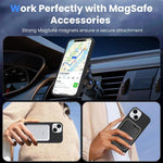 Custodia per telefono Kalebol in fibra di carbonio con MagSafe, For iPhone 15 Plus, For iPhone 15, For iPhone 14 Plus, For iPhone 14