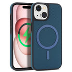 Custodia per telefono Kalebol in fibra di carbonio con MagSafe, For iPhone 15 Plus, For iPhone 15, For iPhone 14 Plus, For iPhone 14