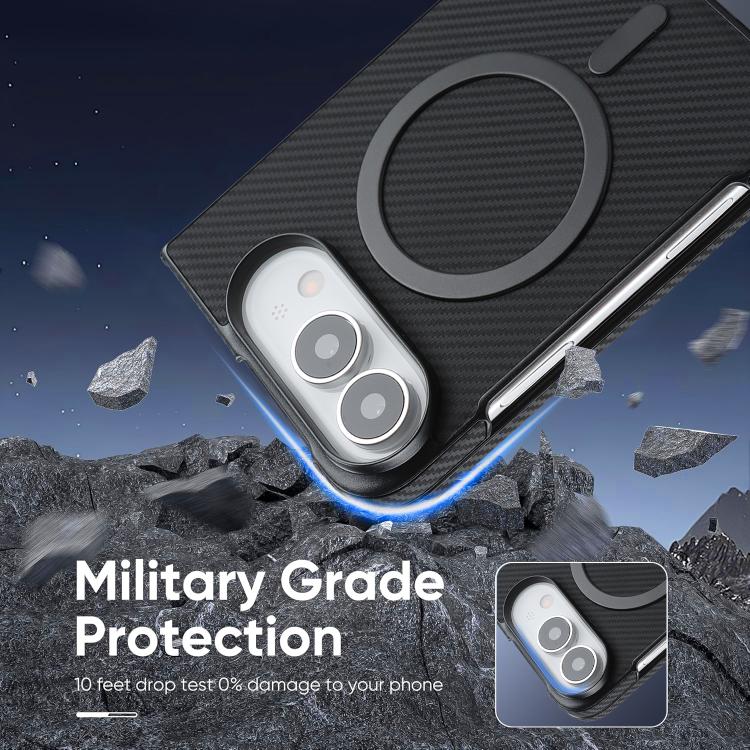Custodia in fibra di carbonio con MagSafe per iPhone 17 e 18 Pro