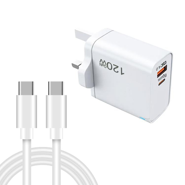 Caricabatterie USB GaN 65W PD + QC4.0 con cavo Type-C