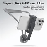 K08-7H Supporto per telefono POV a mani libere Supporto magnetico portatile per telefono da collo Supporto per telefono da collo portatile, K08-7H