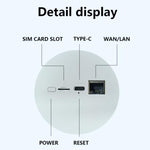 Q50-E Router portatile 4G WiFi6 Ripetitore wireless con slot per scheda Nano SIM Versione Eurasia, US Plug, EU Plug