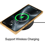 Custodia per telefono MagSafe in TPU con motivo CD galvanizzato ad angolo retto quadrato., For iPhone 17 Pro Max, For iPhone 17 Pro, For iPhone 17