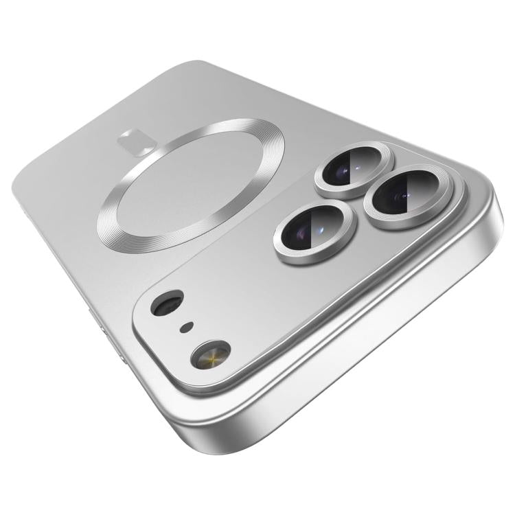 Custodia per telefono MagSafe in TPU metallico ultrasottile con pellicola protettiva per l'obiettivo., For iPhone 17 Pro Max, For iPhone 17 Pro, For iPhone 17, For iPhone Air, For iPhone 16 Pro Max, For iPhone 16 Pro