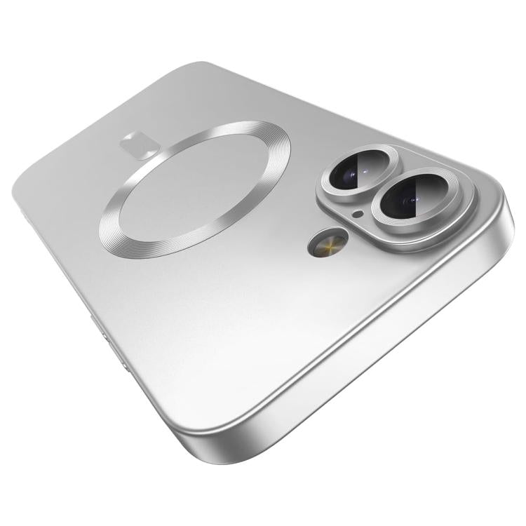 Custodia per telefono MagSafe in TPU metallico ultrasottile con pellicola protettiva per l'obiettivo., For iPhone 17 Pro Max, For iPhone 17 Pro, For iPhone 17, For iPhone Air, For iPhone 16 Pro Max, For iPhone 16 Pro