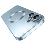 Custodia per telefono MagSafe in TPU metallico ultrasottile con pellicola protettiva per l'obiettivo., For iPhone 17 Pro Max, For iPhone 17 Pro, For iPhone 17, For iPhone Air, For iPhone 16 Pro Max, For iPhone 16 Pro